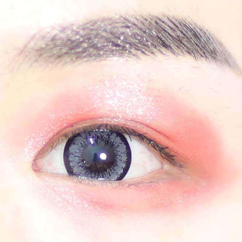 Hollywood luxury color lenses marble gray