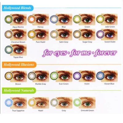 Hollywood luxury color lenses