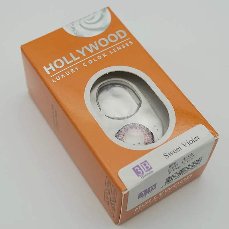 close up hollywood sweet violet lenses