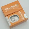 front and back view on hollywood luxury color lenses gray