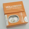 front and back view on hollywood luxury color lenses hazel