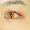 orange snake cosplay contact lenses