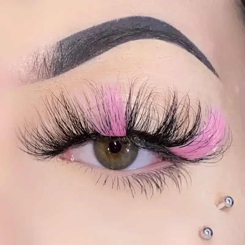 Pink 3D Mink Lashes