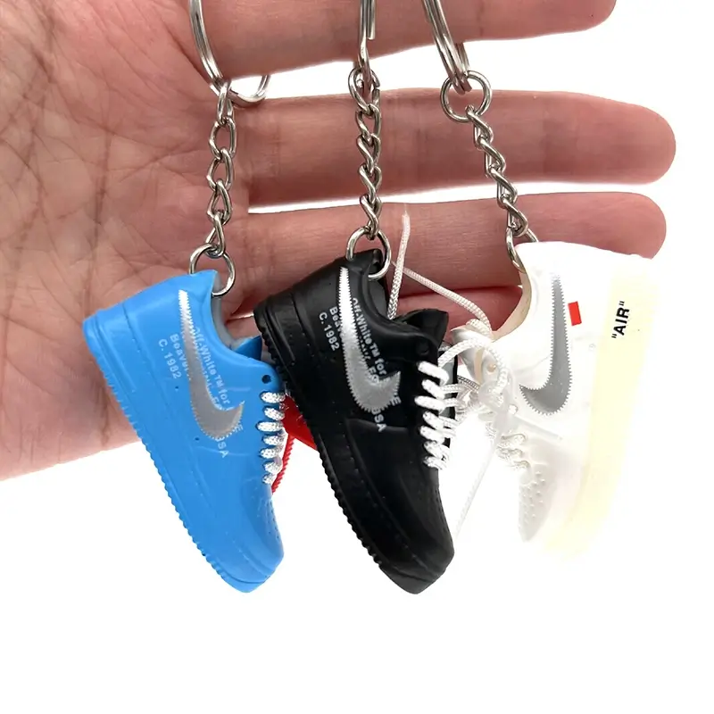 3d sneaker replica keychain show