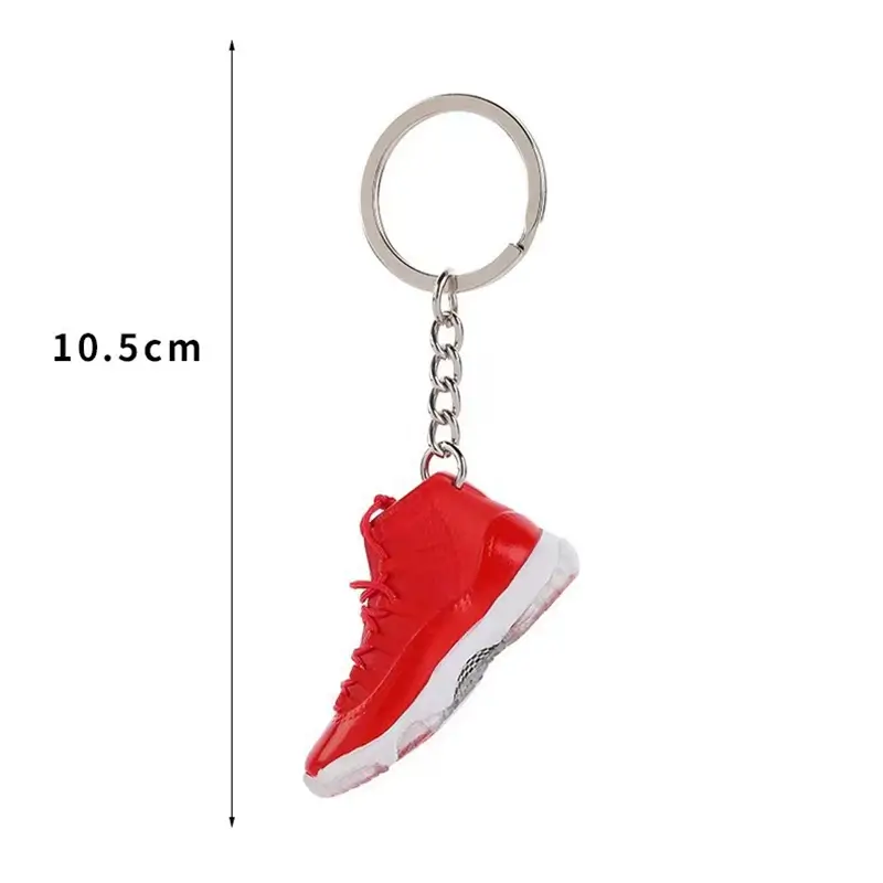 3d sneaker replica keychain size