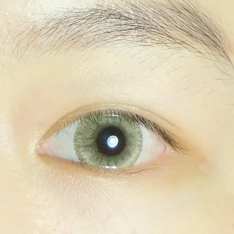 Mint Gray Colored Contacts