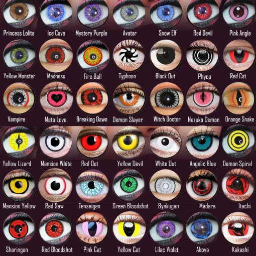 Cosplay Fancy Contact Lenses poster