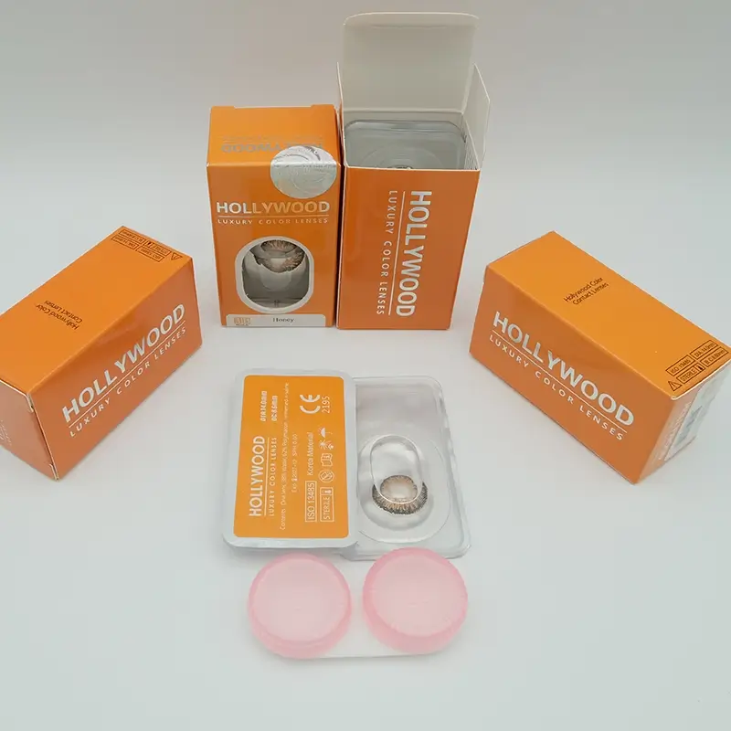 hollywood luxury color contact lenses show