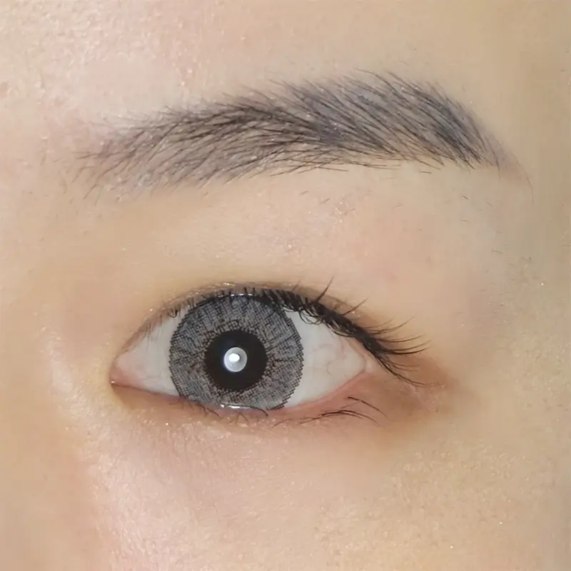 order color contacts online satin gray effect