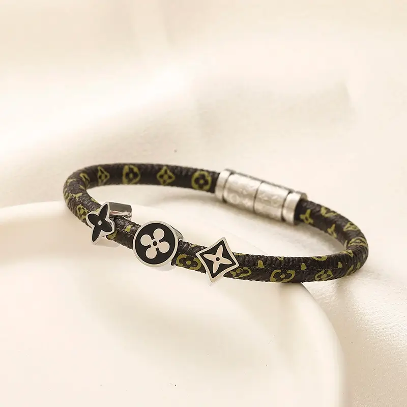 ZG1203 lv bangle bracelet silver