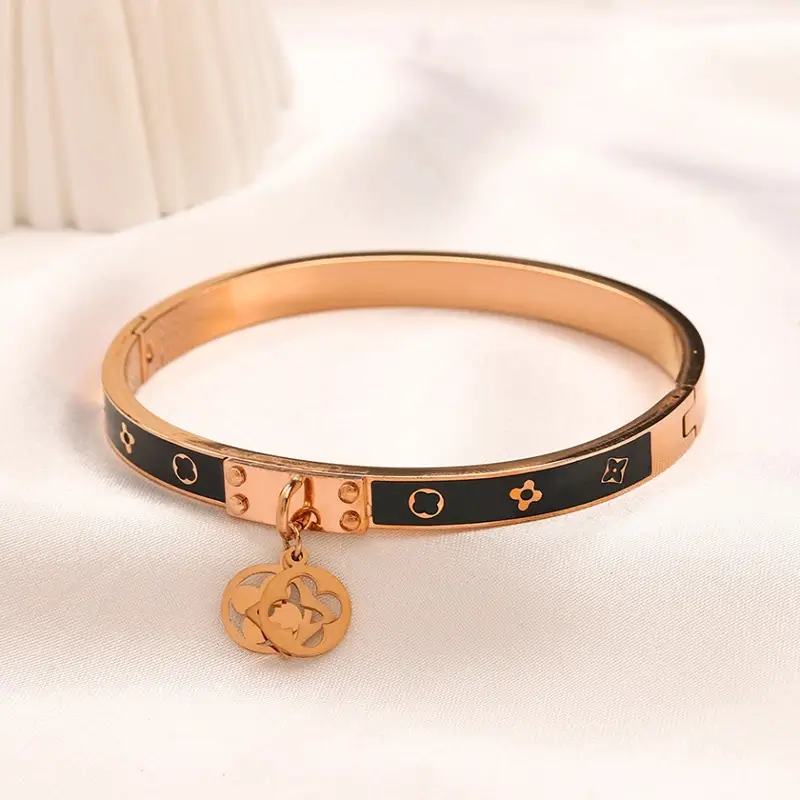 ZG2236 lv bangle bracelet rose gold