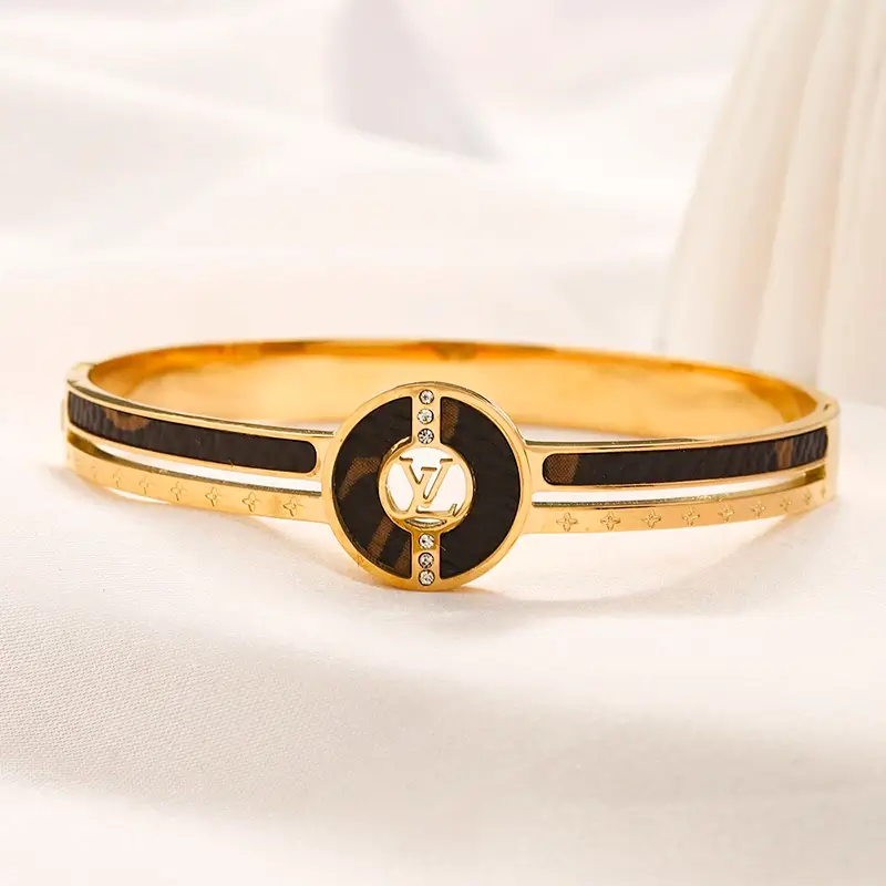 ZG2282 lv bangle bracelet gold