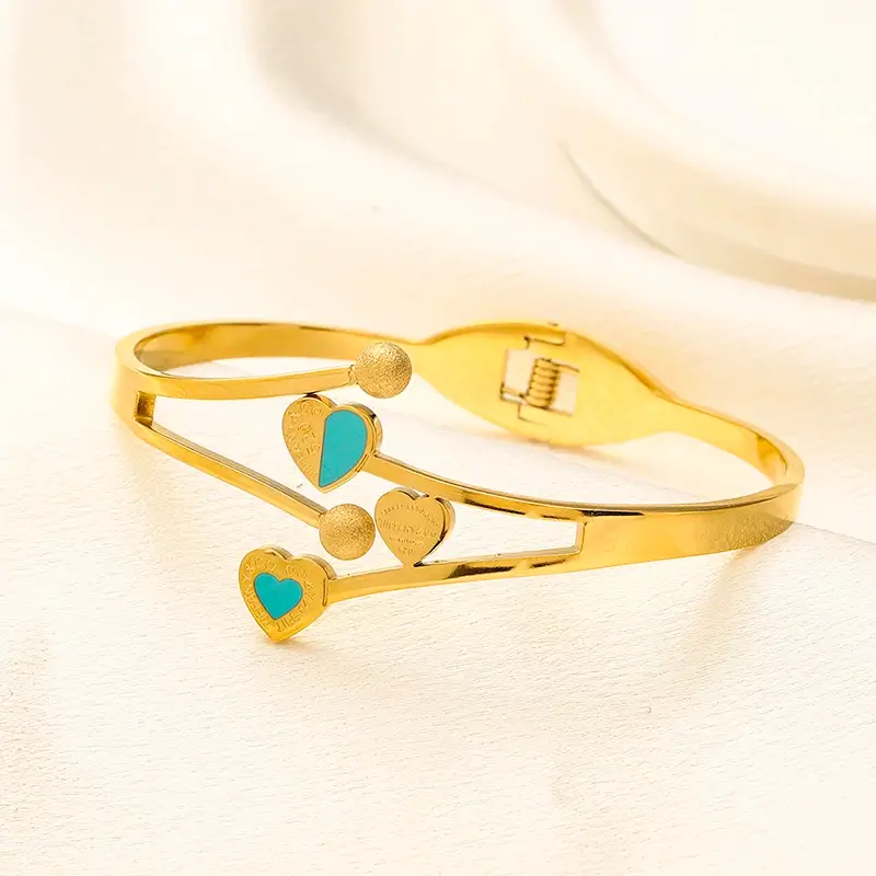 ZG2609 tiffany bangle gold