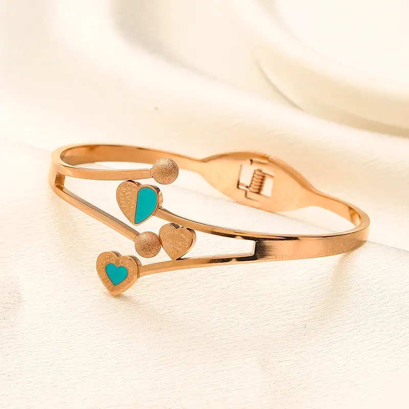 ZG2609 tiffany bangle rose gold