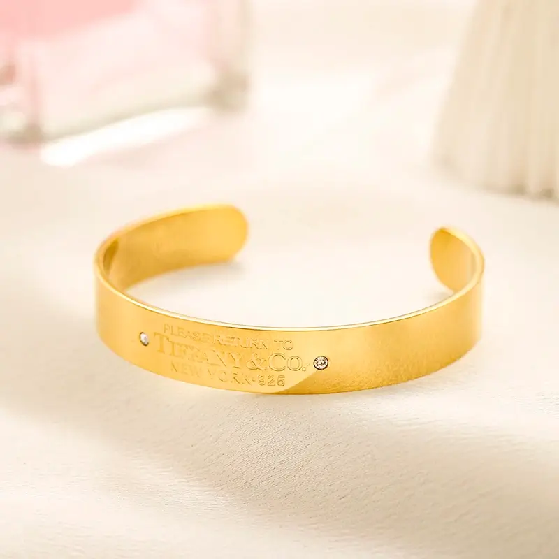 ZG2868 tiffany bangle gold