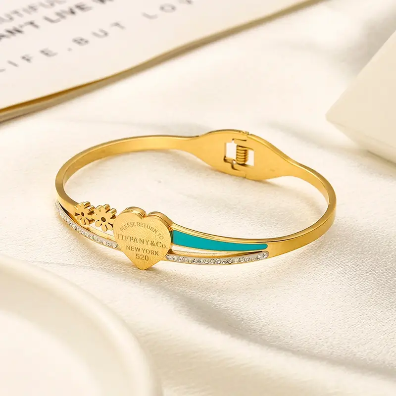 ZG3189 tiffany bangle gold